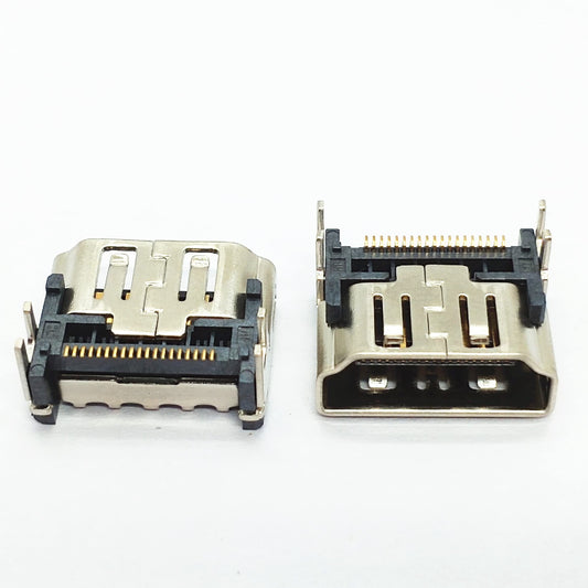 ZHAWULEEFB HDMI Port Display Socket Jack Connector for Sony PlayStation 5 PS5 - 2PCS Replacement Set