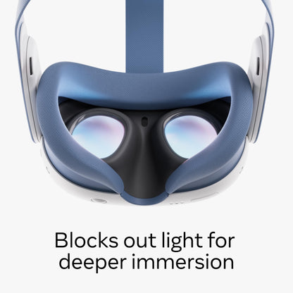 Meta Quest 3 Facial Interface & Head Strap - Elemental Blue - Model 899-00630-01