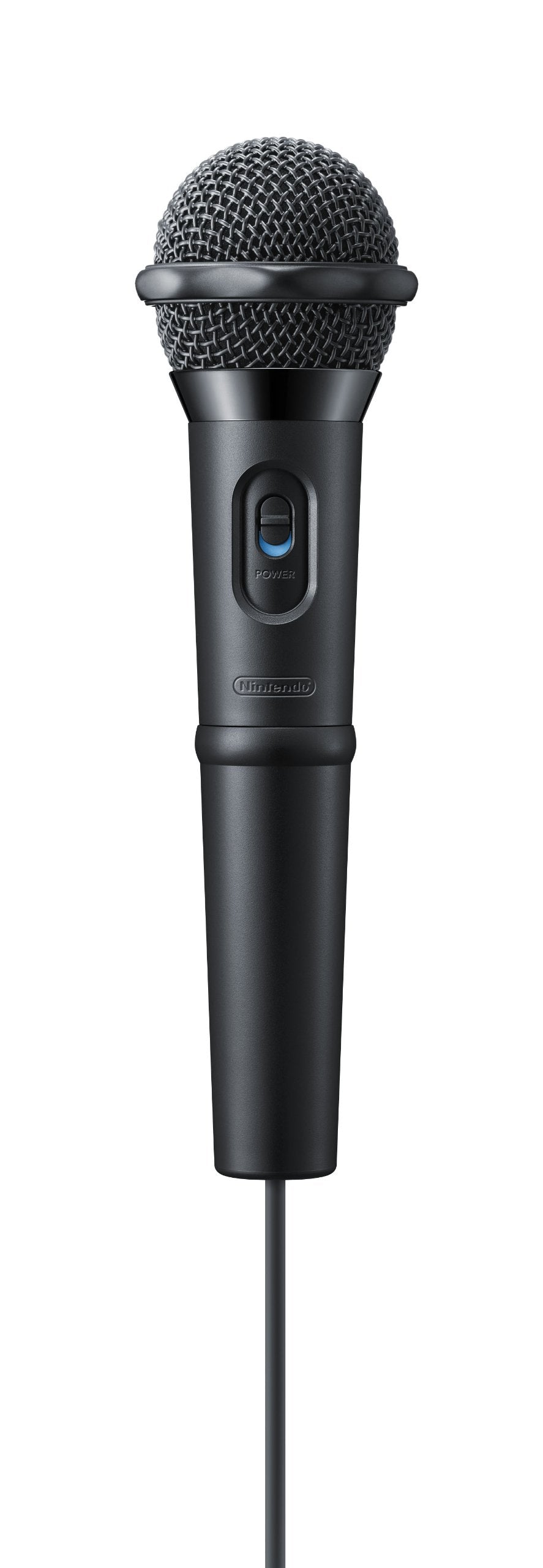 Nintendo Wii U Microphone - Black, Model WUPAMWKA, Ideal for Gaming and Karaoke