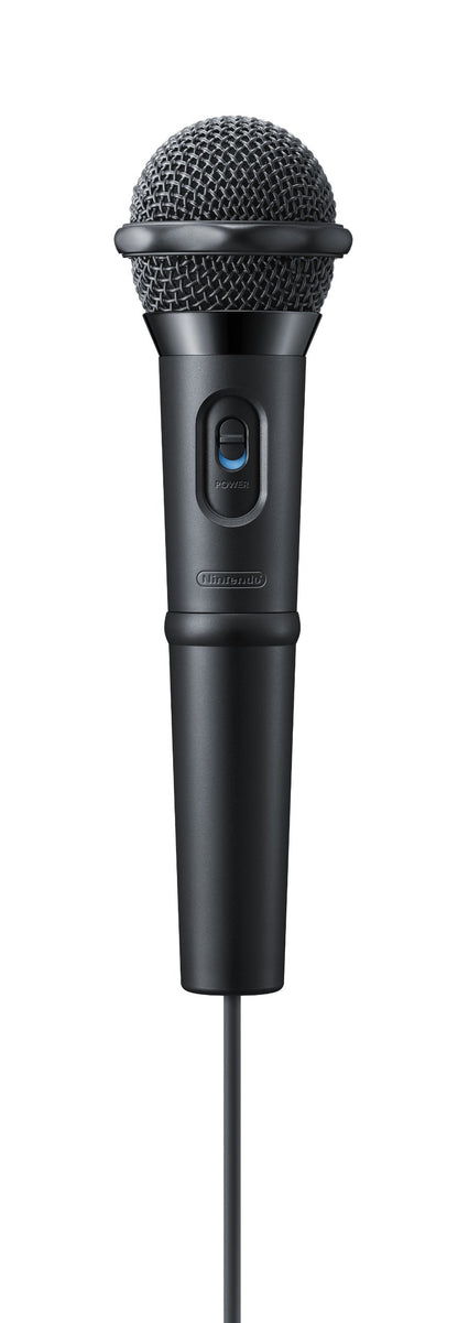Nintendo Wii U Microphone - Black, Model WUPAMWKA, Ideal for Gaming and Karaoke