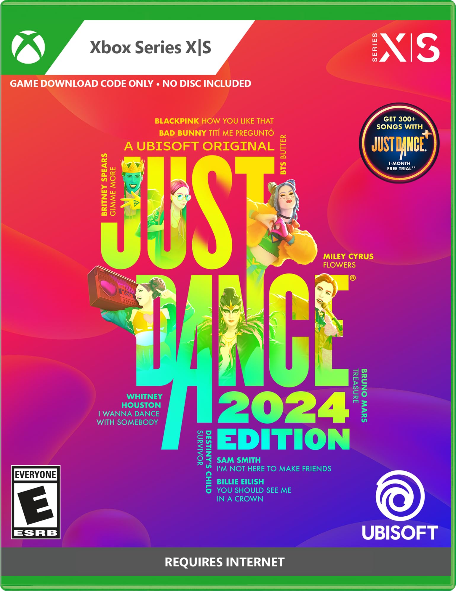 Just Dance 2024 Edition - marketplace unique Bundle | Xbox Series X (Code in Box & Ubisoft Connect Code)