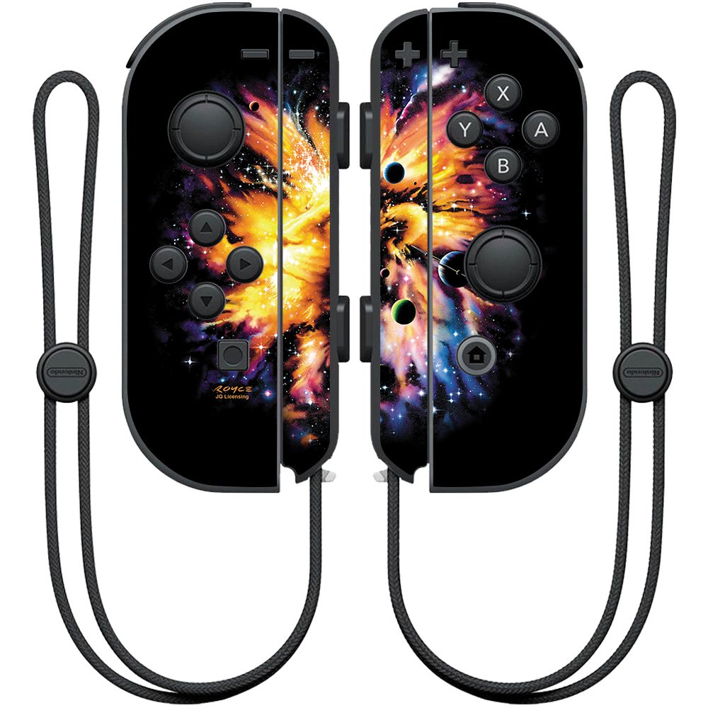 MIGHTY SKINS Nintendo Joy-Con Controller Skin – Leo Galaxy | Durable Vinyl Decal Cover | Easy to Apply & Remove