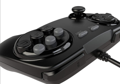 Retro Fighters BrawlerGen 2-In-1 Controller for Sega Saturn & Genesis - Classic Retro Gaming