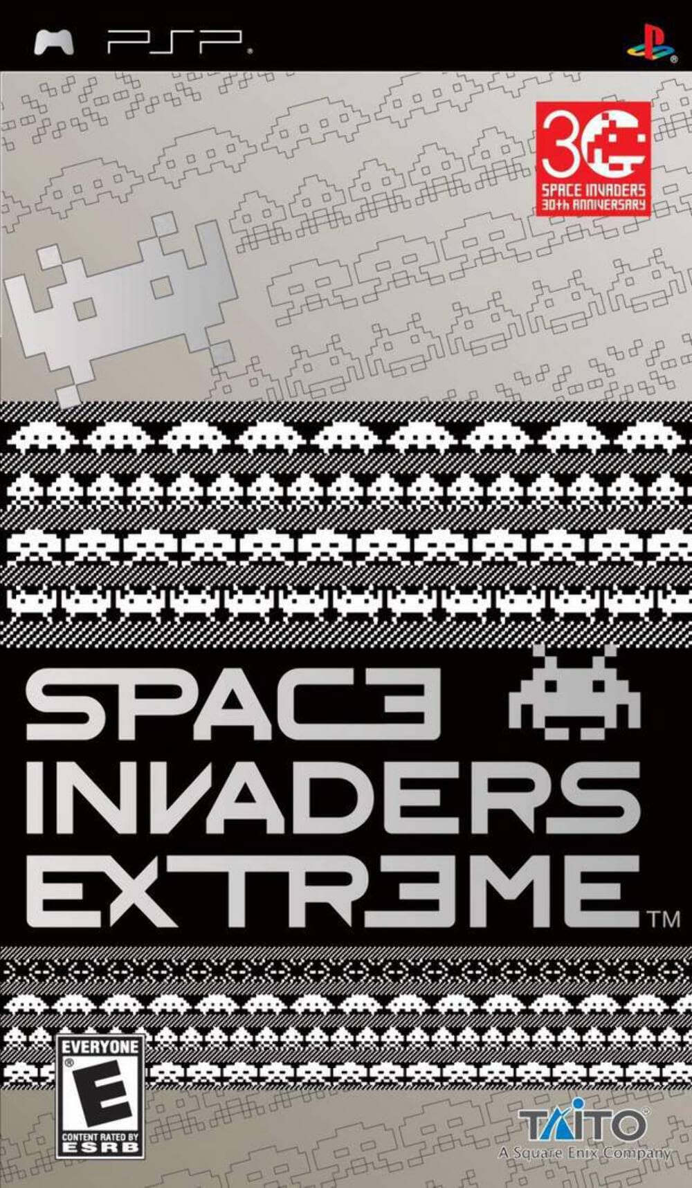 Square Enix Space Invaders Extreme Game for Sony PSP - Model 662248908083