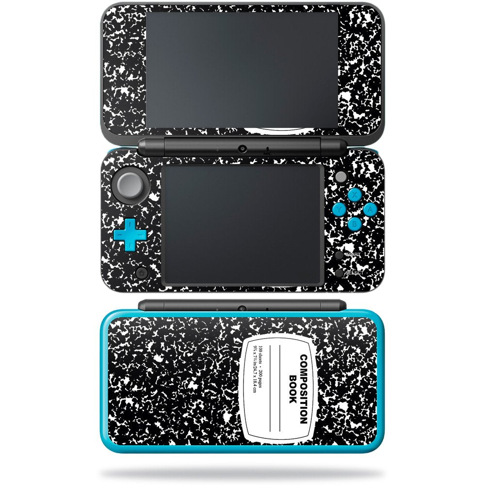 MIGHTY SKINS Skin for Nintendo New 2DS XL - Composition Book, Durable Vinyl Decal Wrap, Easy to Apply, Made in the USA