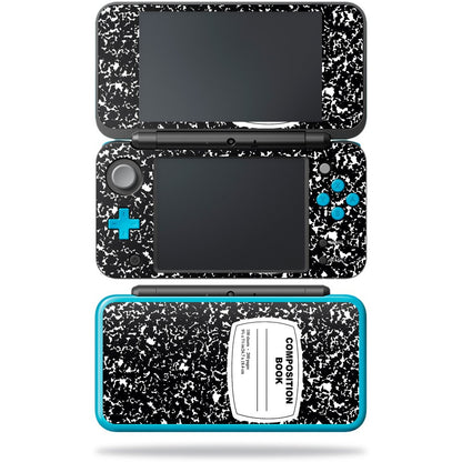 MIGHTY SKINS Skin for Nintendo New 2DS XL - Composition Book, Durable Vinyl Decal Wrap, Easy to Apply, Made in the USA