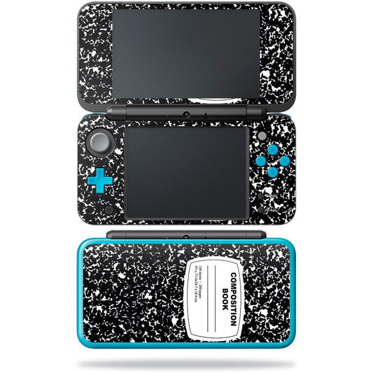 MIGHTY SKINS Skin for Nintendo New 2DS XL - Composition Book, Durable Vinyl Decal Wrap, Easy to Apply, Made in the USA