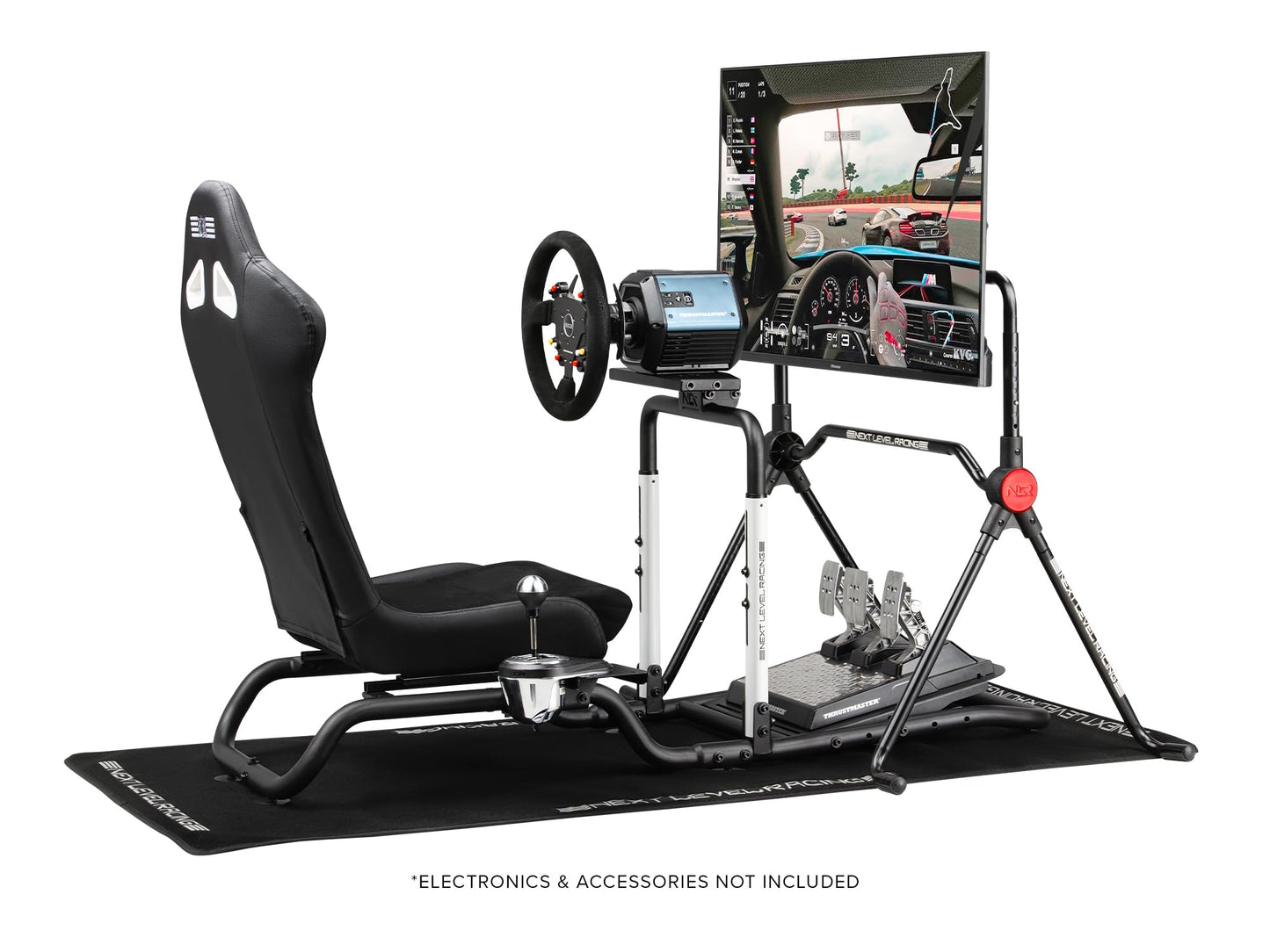 Next Level Racing Victory Simulator Cockpit NLR-S042 - Black, 1'4" W x 2'10" L x 1'9" H