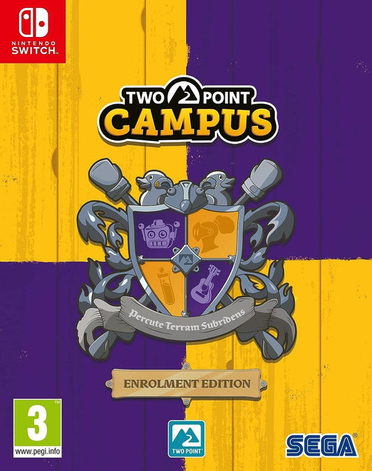 SEGA Two Point Campus - Enrolment Edition (Switch) - Model SEGA50.SC.45DE