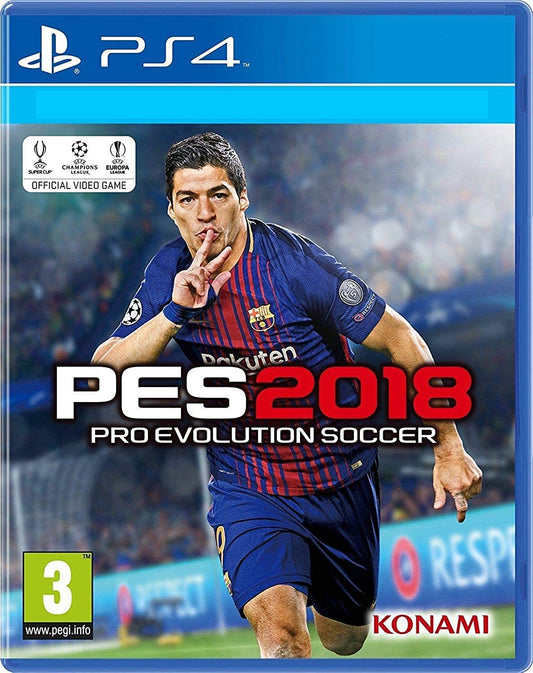 Konami Pes 2018 for PS4 - Model 216258, Action-packed Soccer Gaming Experience