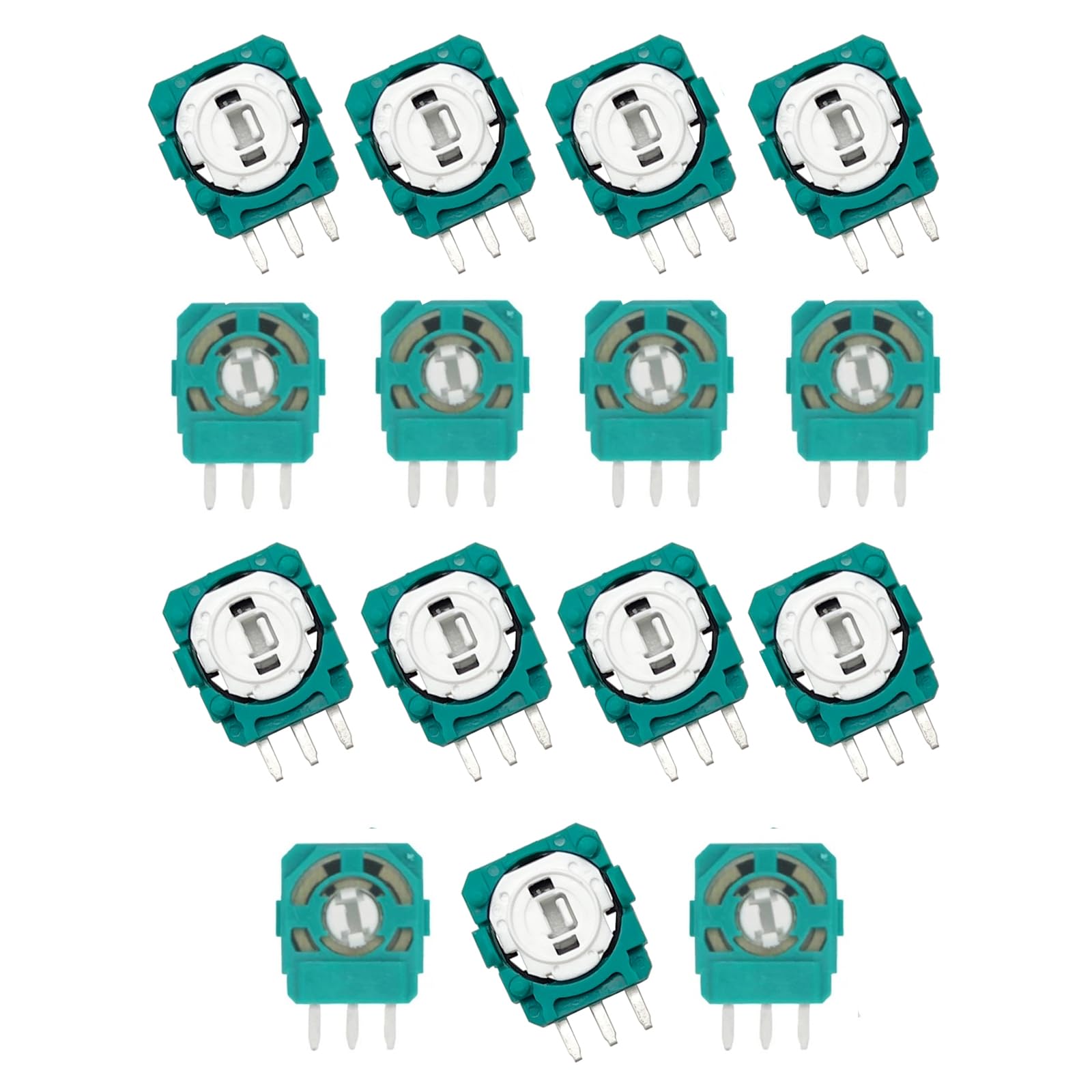 Onyehn 15pcs/Set 2k3 Ohm Potentiometer Replacement for Dualsense PS5 Controller Repair Part Trim Pot Resistor Module Sensor for ALPS Analog Joystick