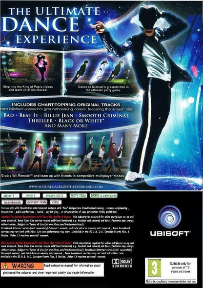 Ubisoft Michael Jackson: The Experience - Walmart Special Edition (Extra Song) Model 596295-CVR