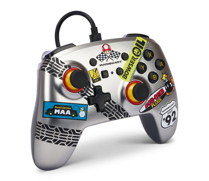 PowerA Enhanced Wired Controller for Nintendo Switch - Mario Kart Design, Model NSGP0145-01