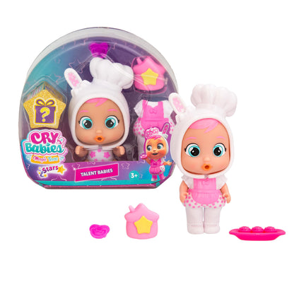 Cry Babies Magic Tears Talent Babies Coney - 6+ Surprises, Small, Multicolor, Model 916159, Great Gift for Kids Ages 3