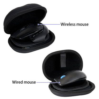 co2CREA Hard Case for Logitech G502 X Plus & G502 Hero - Black Gaming Mouse Protection