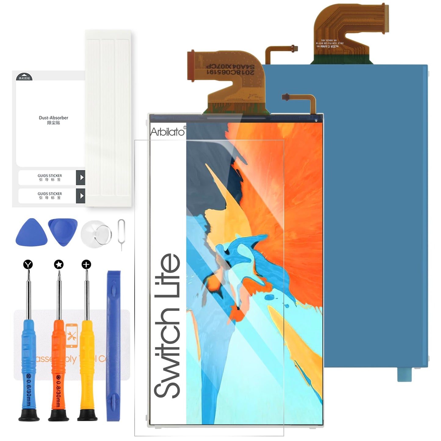 Screen for Nintendo Switch Lite Screen Replacement for Switch Lite LCD Display Repair Parts(Not Include Touch Screen