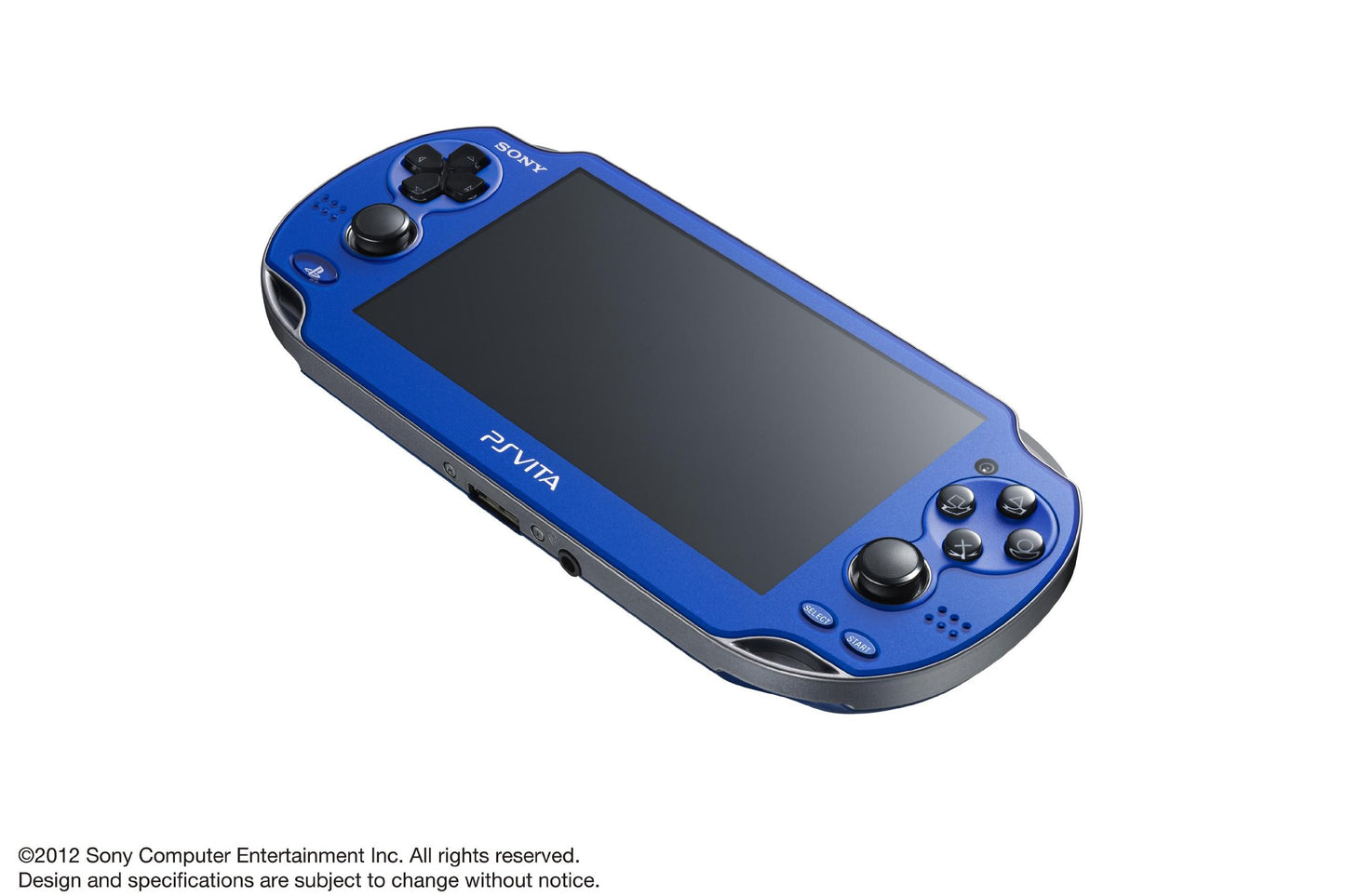 SIE PlayStation Vita - WiFi Handheld Console, Model PCH-1000, Sapphire Blue, Japanese Version