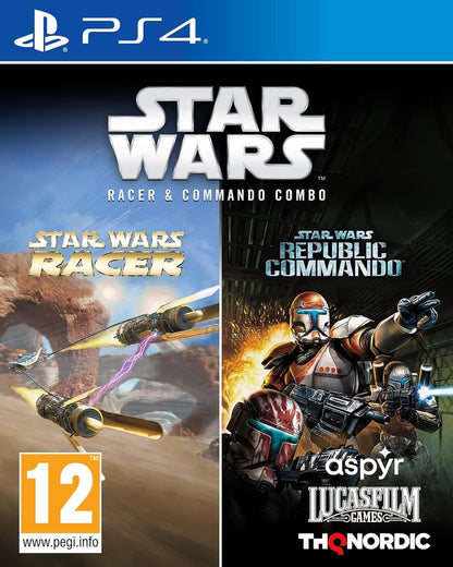 THQ Nordic Star Wars Racer & Commando Combo - PS4 Standard Edition, Model 9120080076939