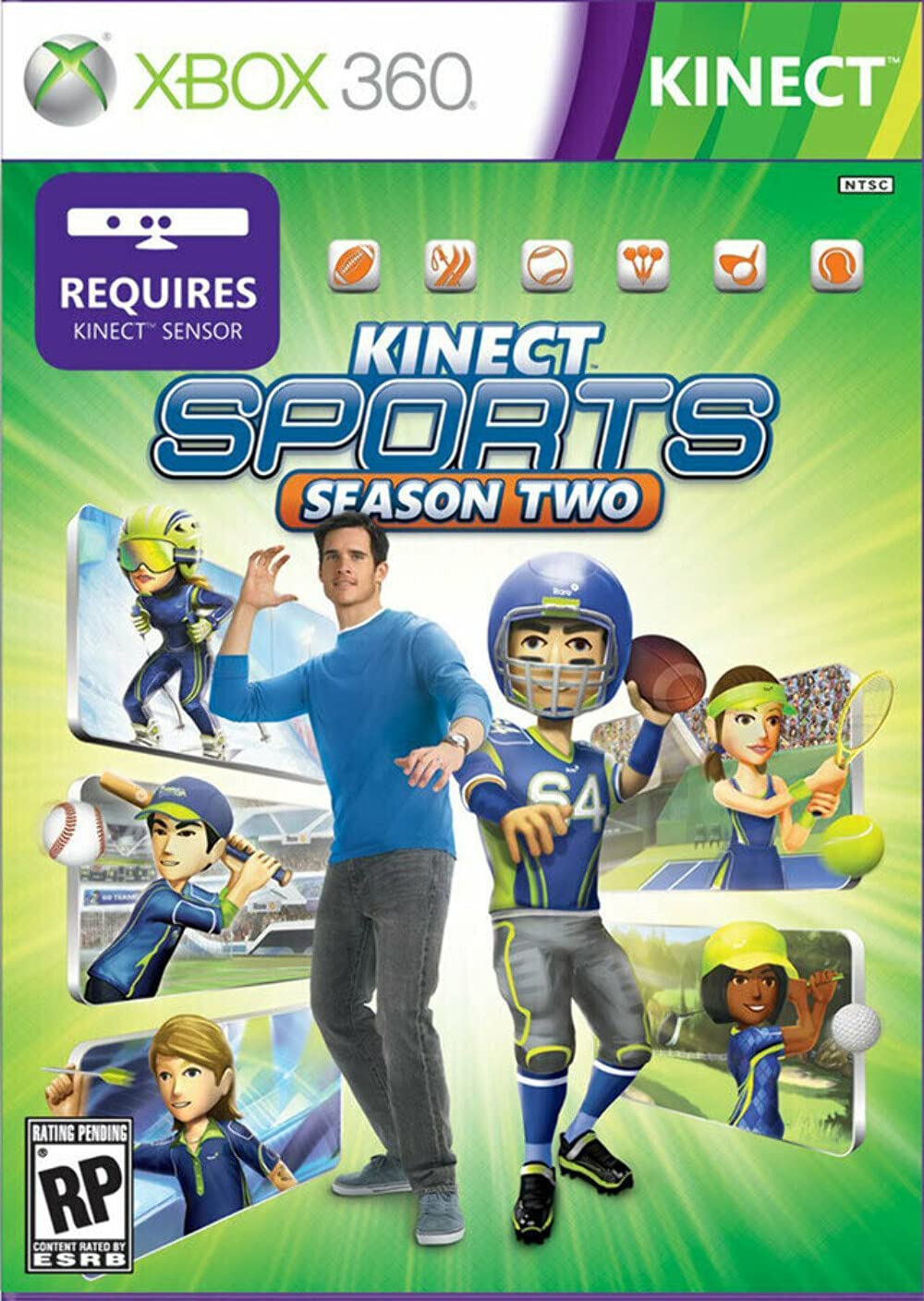 Microsoft Kinect Sports Season Two Game - One Size, One Color, Model 45F-00022