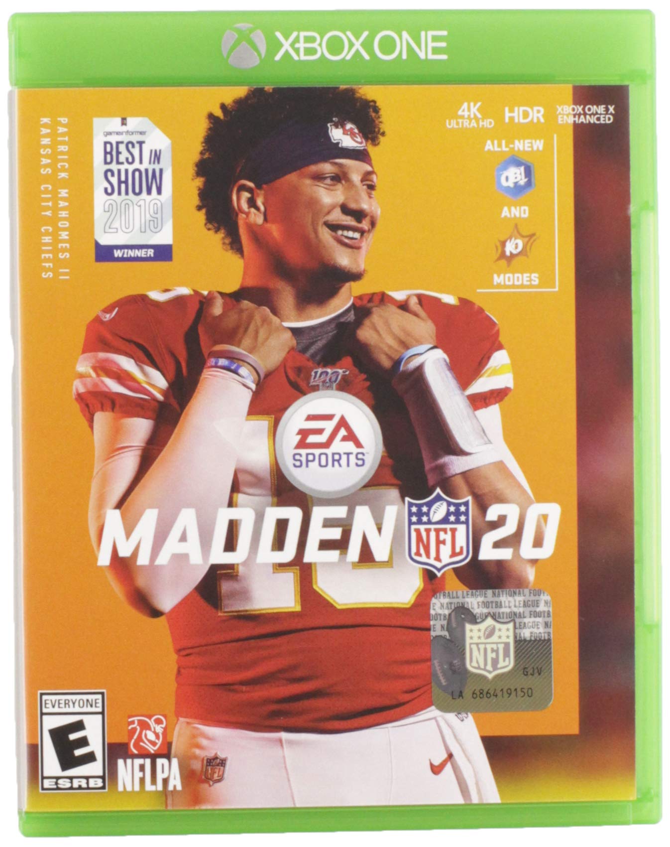 Electronic Arts Madden NFL 20 for Xbox One - Model 73839 - Football Video Game