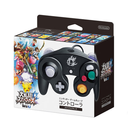 Nintendo Super Smash Bros. GameCube Controller - Black, Model DOL-A-CKB(JPN)