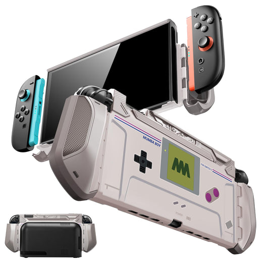 Mumba Blade Series Case for Nintendo Switch 2 [Dock Friendly] [Military-Grade Protection] Switch 2 Grip Protective Cover Shell  Quick-Release Joy-Con  Accessories for Switch 2 Controllers (Gamer)