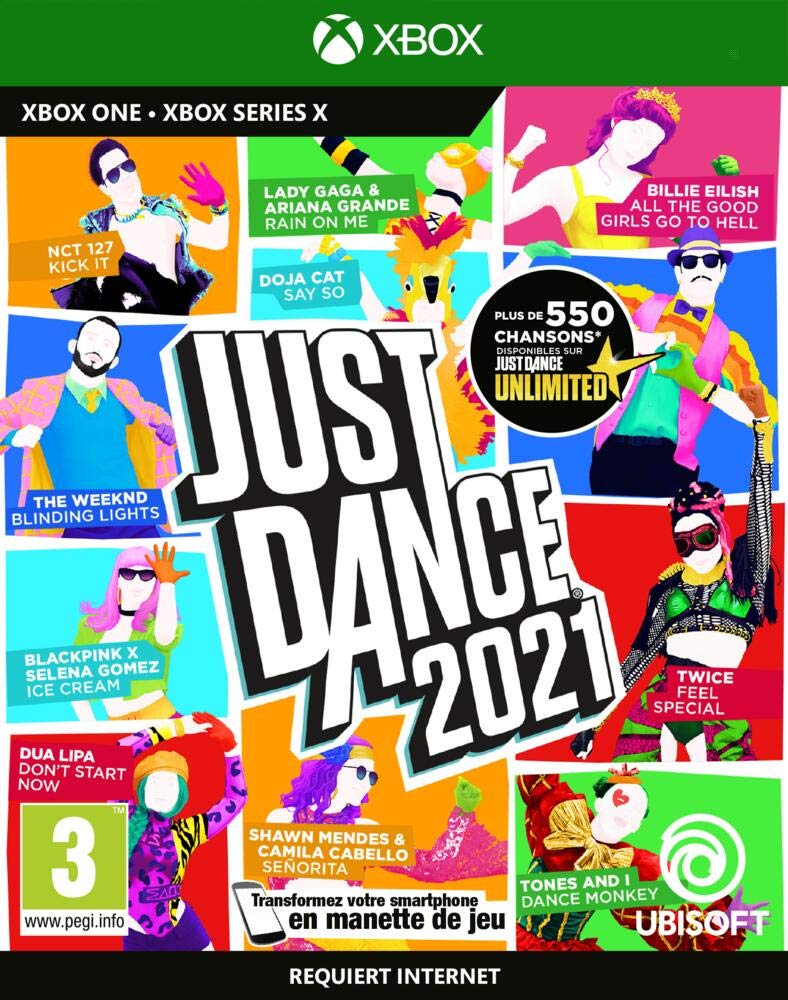 Ubisoft JUST Dance 2021 for Xbox ONE - Model 15JUS212, Family-Friendly Dance Game