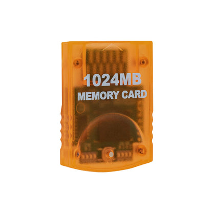 Mcbazel Memory Card 1024MB for Gamecube & Wii - Orange, Model thi-wii-010020