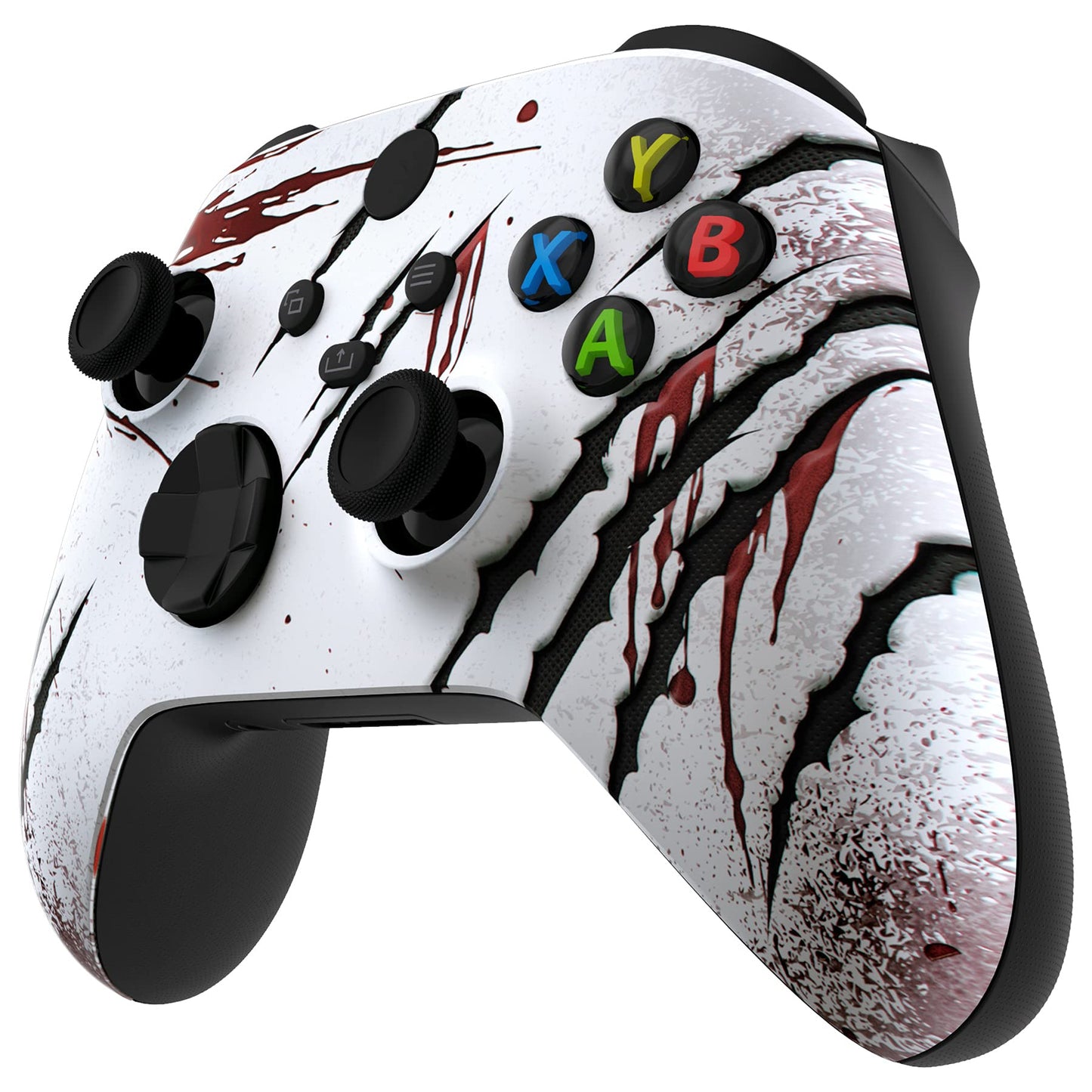 eXtremeRate Custom Shell for Xbox Series X & S - Wild Attack Replacement Cover - FX3T145 Scary-Theme Front Housing