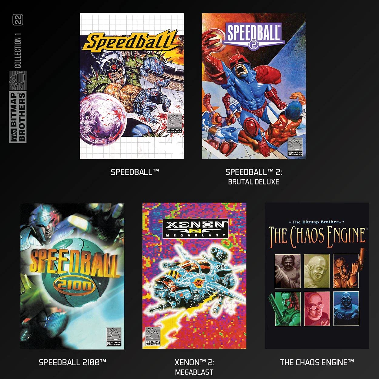 Blaze Entertainment Evercade Bitmap Brothers Cartridge 1 - Nintendo DS, Model FG-BIT1-EVE-USA