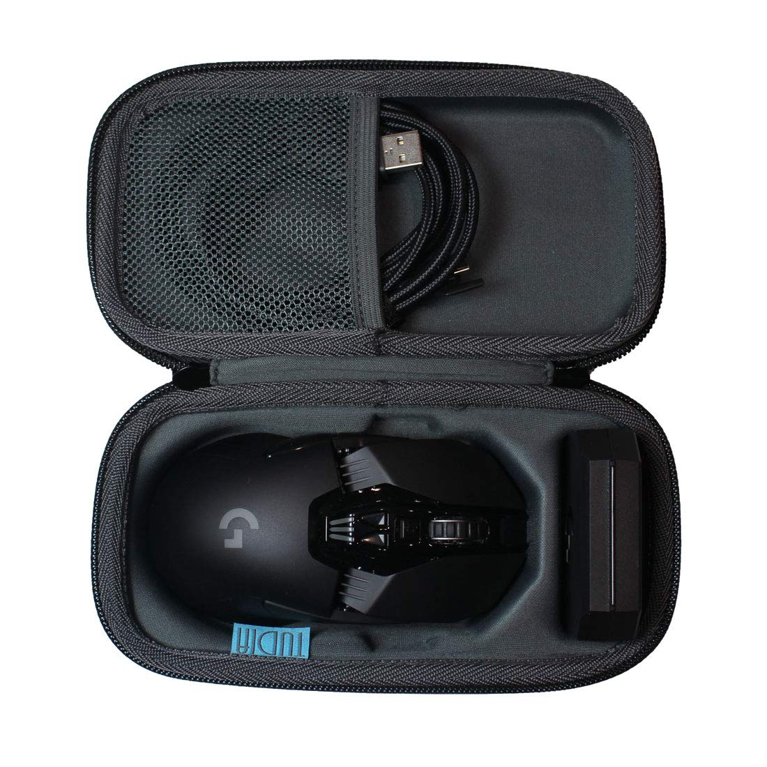 TUDIA EVA Case Compatible with Logitech G903 Lightspeed/Logitech G900 Chaos Gaming Mouse  Hard Travel Carrying Case for Gaming Mouse [CASE ONLY  Device NOT Included]
