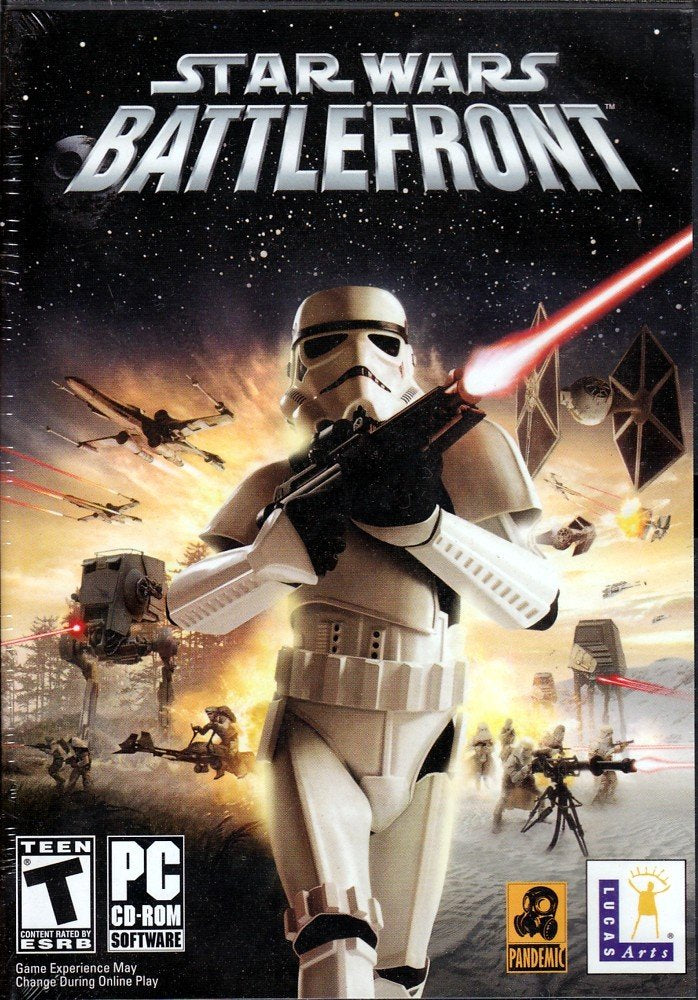LucasArts Star Wars: Battlefront Video Game - Action-packed Gameplay, Epic Star Wars Universe Experience