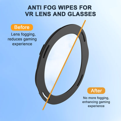 STARTRC GAMES Lens Anti Fog Kit for Meta Quest 3 - Blue Light Blocking Glasses Spacer, Anti-Scratch Ring, VR Accessory