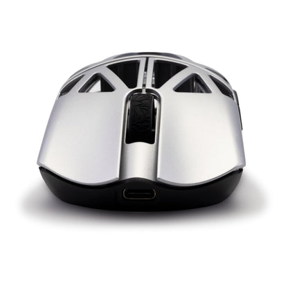 SMACKAPE Gaming Mouse Beast X Mini Pro, 34g, 30000 DPI, 8K Polling Rate, Silver (OM Switch-Side Slits), 116mm x 58