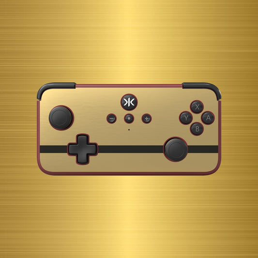 CRKD NEO S - Wireless Collectible Controller for Nintendo Switch OLED  Mobile  PC  Smart TV  Steam Deck OLED  Legion Go  Rog Ally Gaming (Retro Gold)