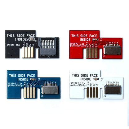 HUAYUWA SD2SP2 Micro SD Card Adapter for Gamecube - White, Fits SDLoad and TF Cards