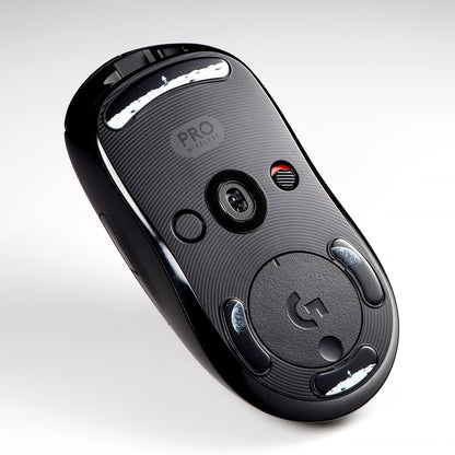 immoenuc Glass Mouse Skates for Logitech G PRO Wireless - Durable Earth Pattern Feet Pads