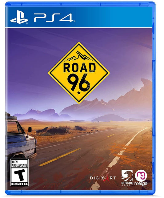 Merge Games Road 96 for PlayStation 4 - Multi-Colored Adventure Game, Model 819335021228