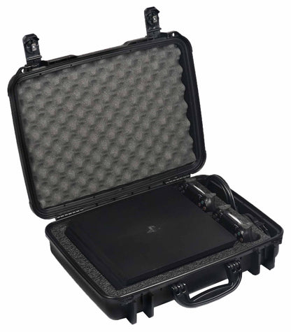 Case Club Waterproof Gaming Travel Case for PS4 Pro - Black, 18.29x13.19x4.57 cm, Model CC710SEPS4PRO