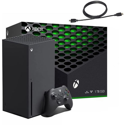 Microsoft Xbox Series X 1TB Gaming Console + 1 Wireless Controller - Black, True 4K Gaming, Backward Compatible, Up to 120 FPS