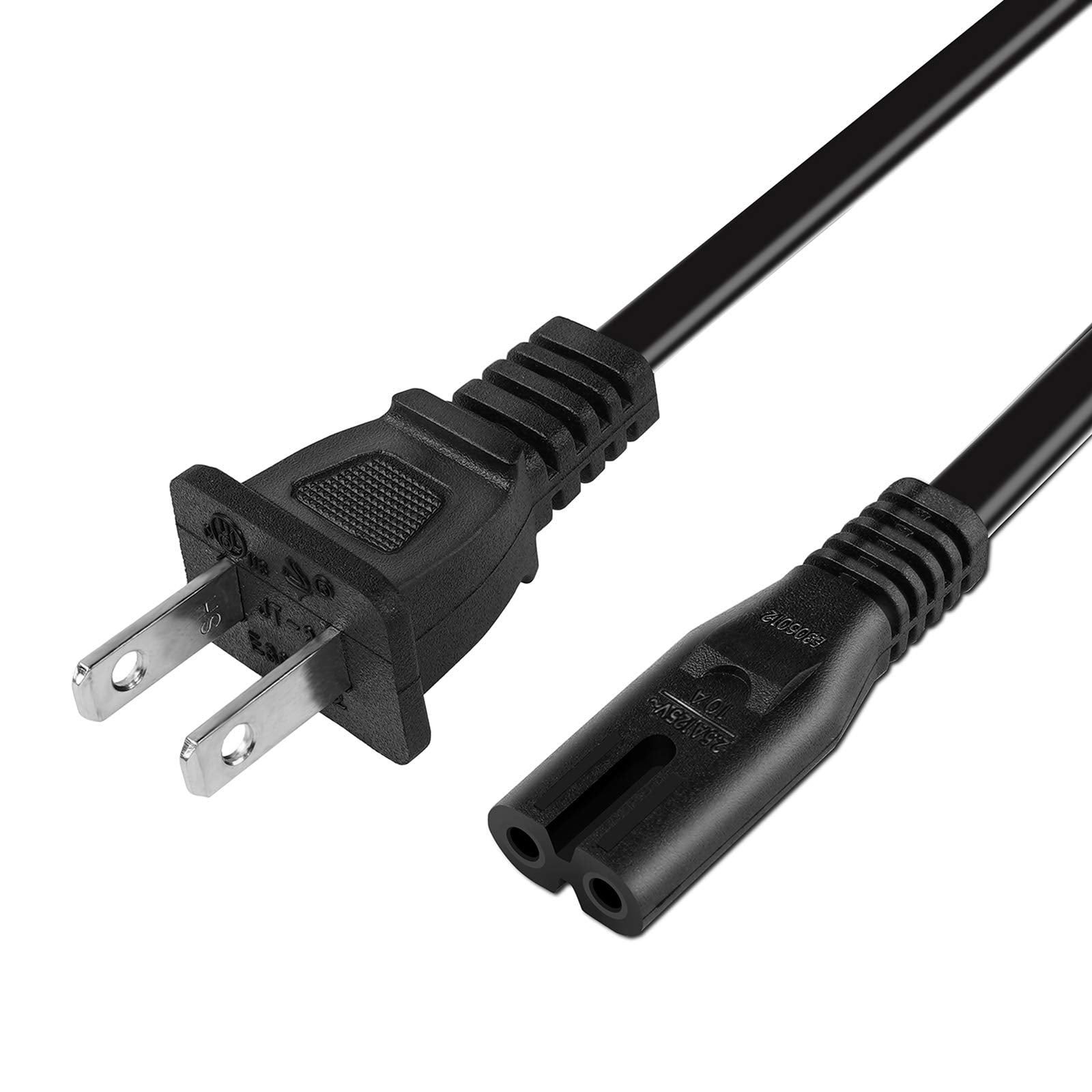 15FT Extra Long Power Cord Compatible with PS5 PS4 PS3  Xbox Series S/X  Xbox One S/X  Samsung TCL Sharp Toshiba Insignia LG TV AC Wall Cable Replacement