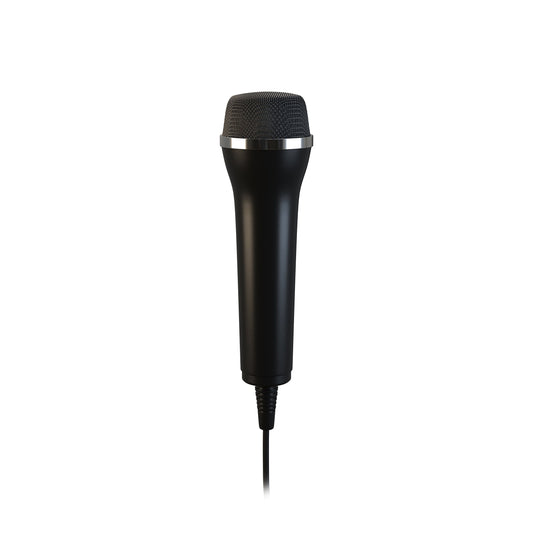 Lioncast Universal USB Microphone Compatible with Computer and Karaoke Gaming (SingStar  Voice of Germany  Lets Sing  We Sing) Compatible with Wii  PlayStation (PS5  PS4)  Xbox One & PC Games  3m