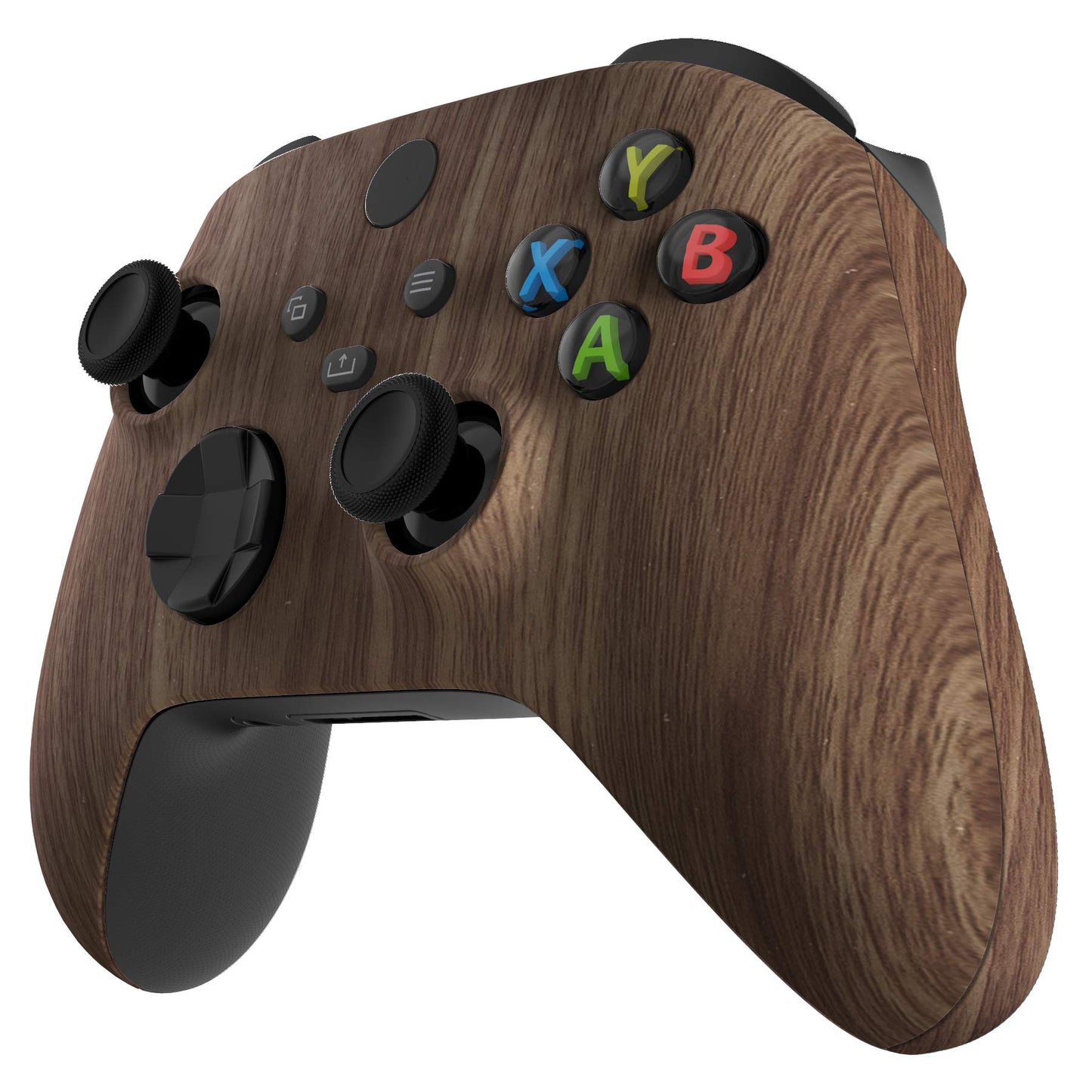 eXtremeRate Xbox Series X/S Controller Replacement Shell - Soft Touch Wood Grain, Model ZX3D415