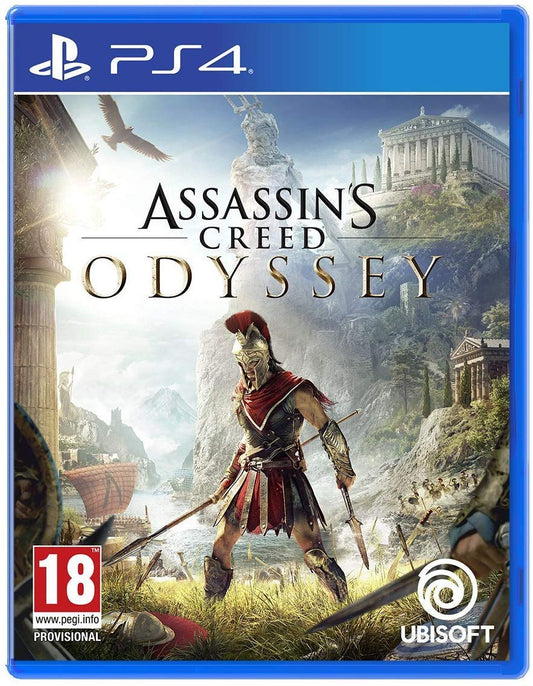 Ubisoft Assassins Creed Odyssey - PS4 Game, Model 222371, Action-Adventure, Open World