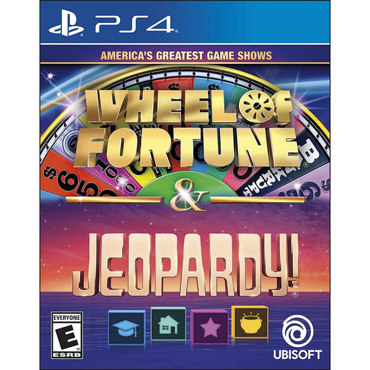 Ubisoft Americas Greatest Game Shows: Wheel of Fortune & Jeopardy - PS4 Standard Edition, Model UBP30502122