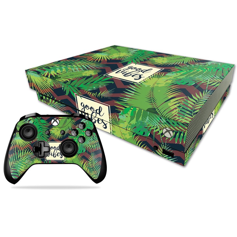 MIGHTY SKINS Xbox One X Skin - Vibes Vinyl Decal Wrap, Durable & Easy to Apply, Model MIXBONXCMB-Vibes, Made in The USA