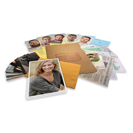 Pressman Unsolved Case Files Game - Multicolor, Engineered Material, Model 82113