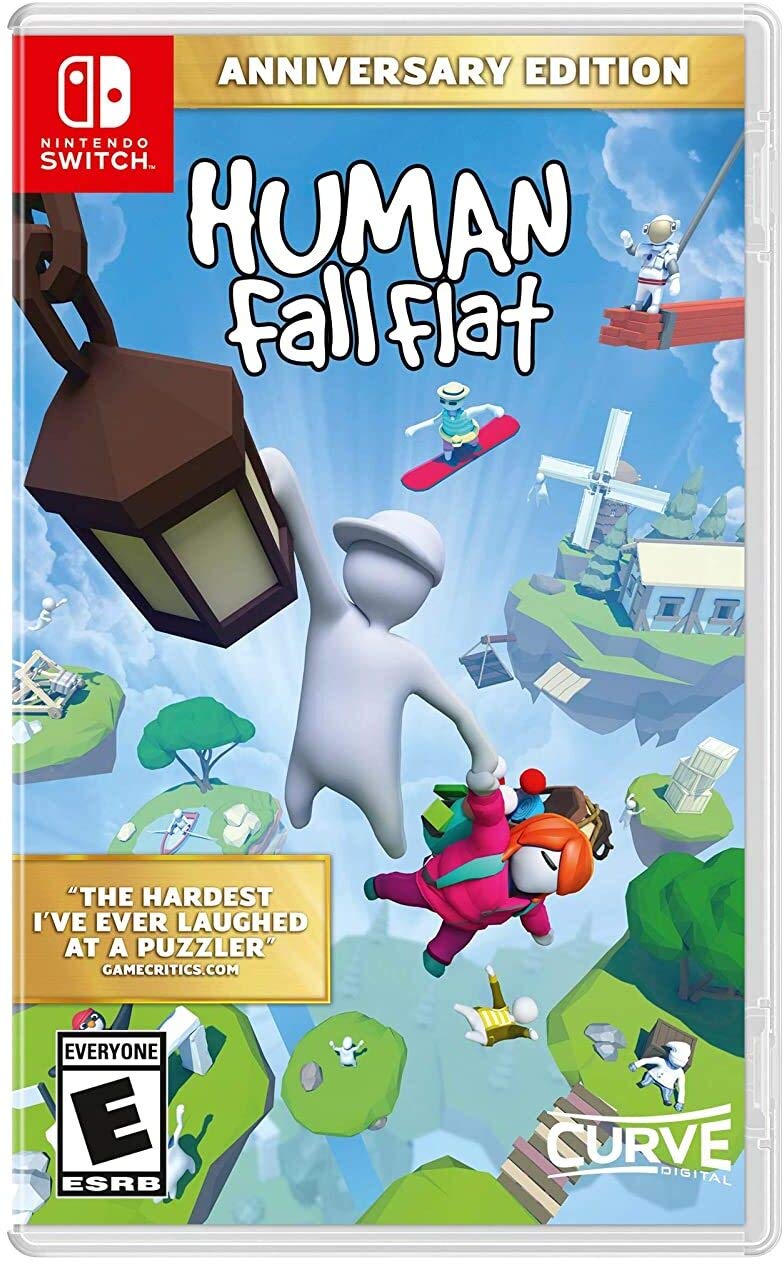 Curve Digital Human: Fall Flat Anniversary Edition - Nintendo Switch, Model CD01487