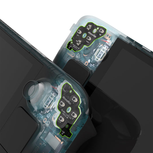 eXtremeRate Face Clicky Kit for Steam Deck - Custom Dpad & Menu Keys - Model NYESD001 - Enhances Gameplay Experience