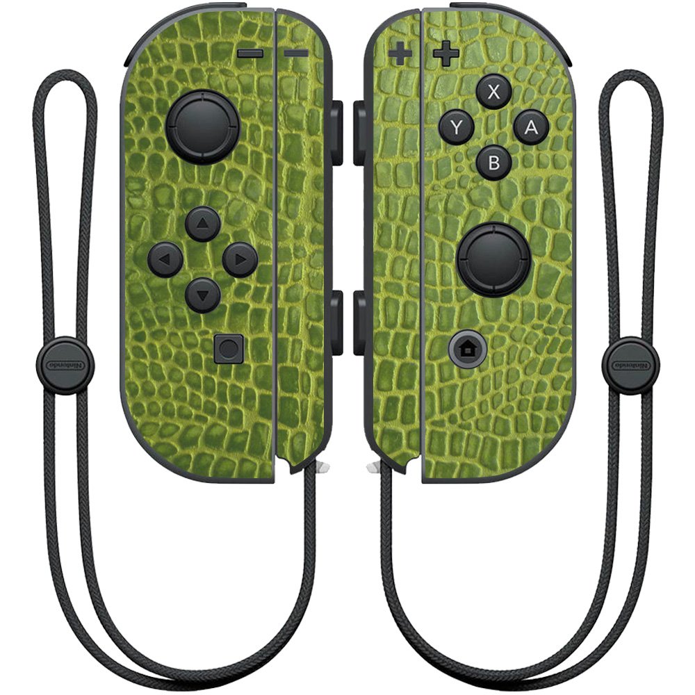 MightySkins Skin Compatible with Nintendo Joy-Con Controller wrap Cover Sticker Skins Croc Skin